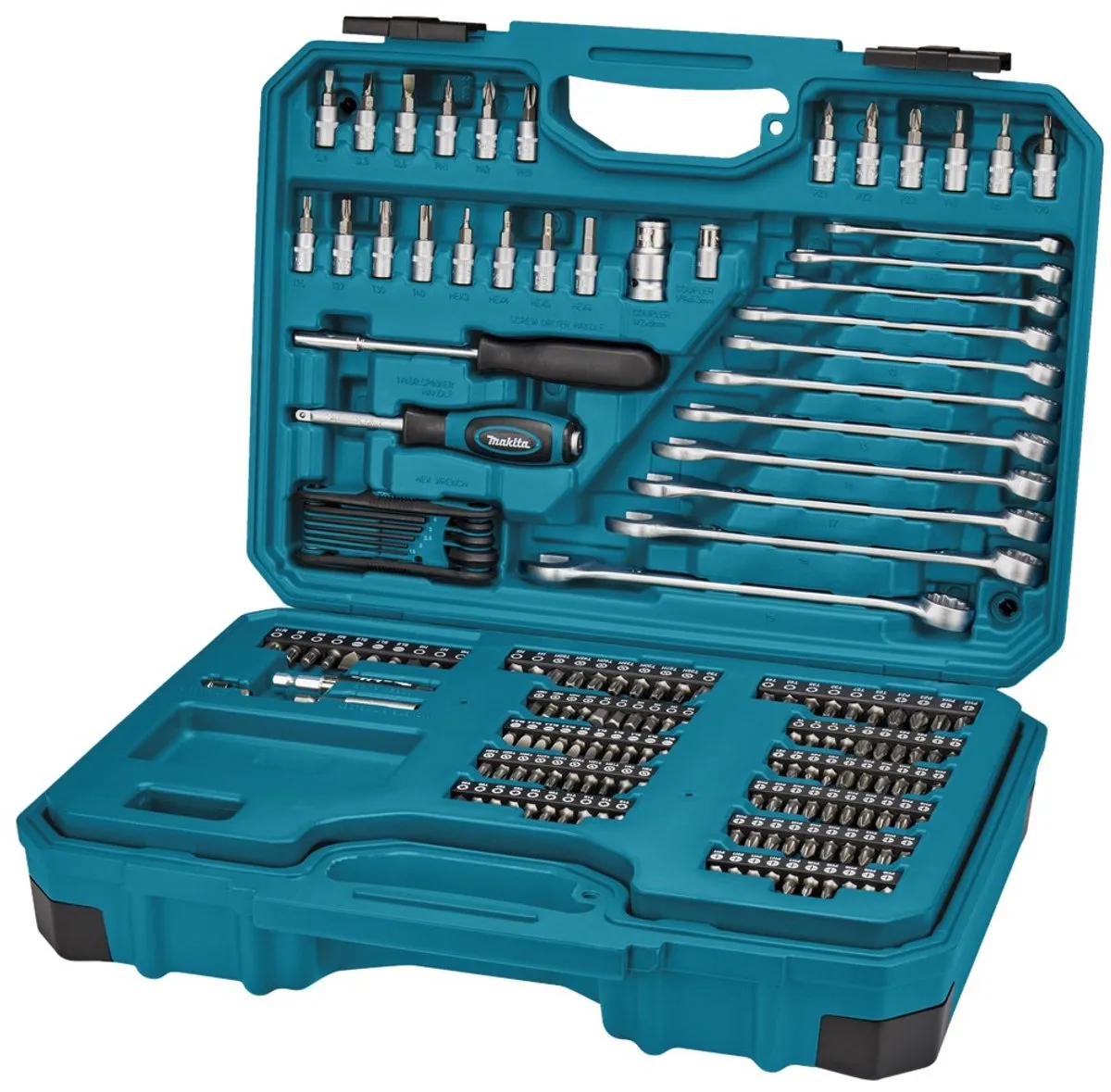 Makita E-10883 Handgereedschapset 221-delig - Blauw - afbeelding 6 van 6