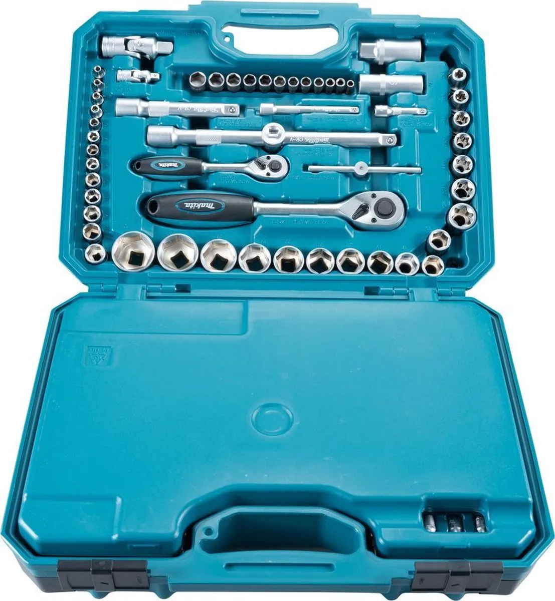 Makita E-10883 Handgereedschapset 221-delig - Blauw