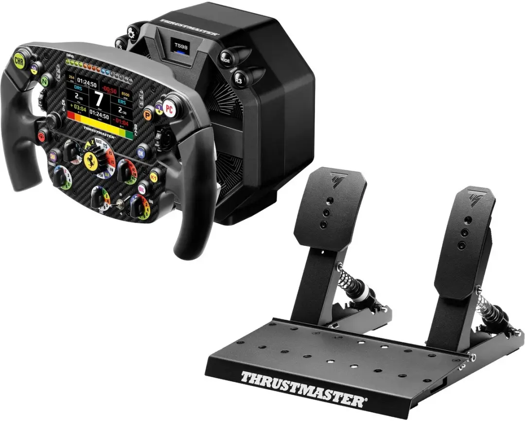 Thrustmaster T598 Servo Base + SF-25 Wheel + Raceline Pedals LTE