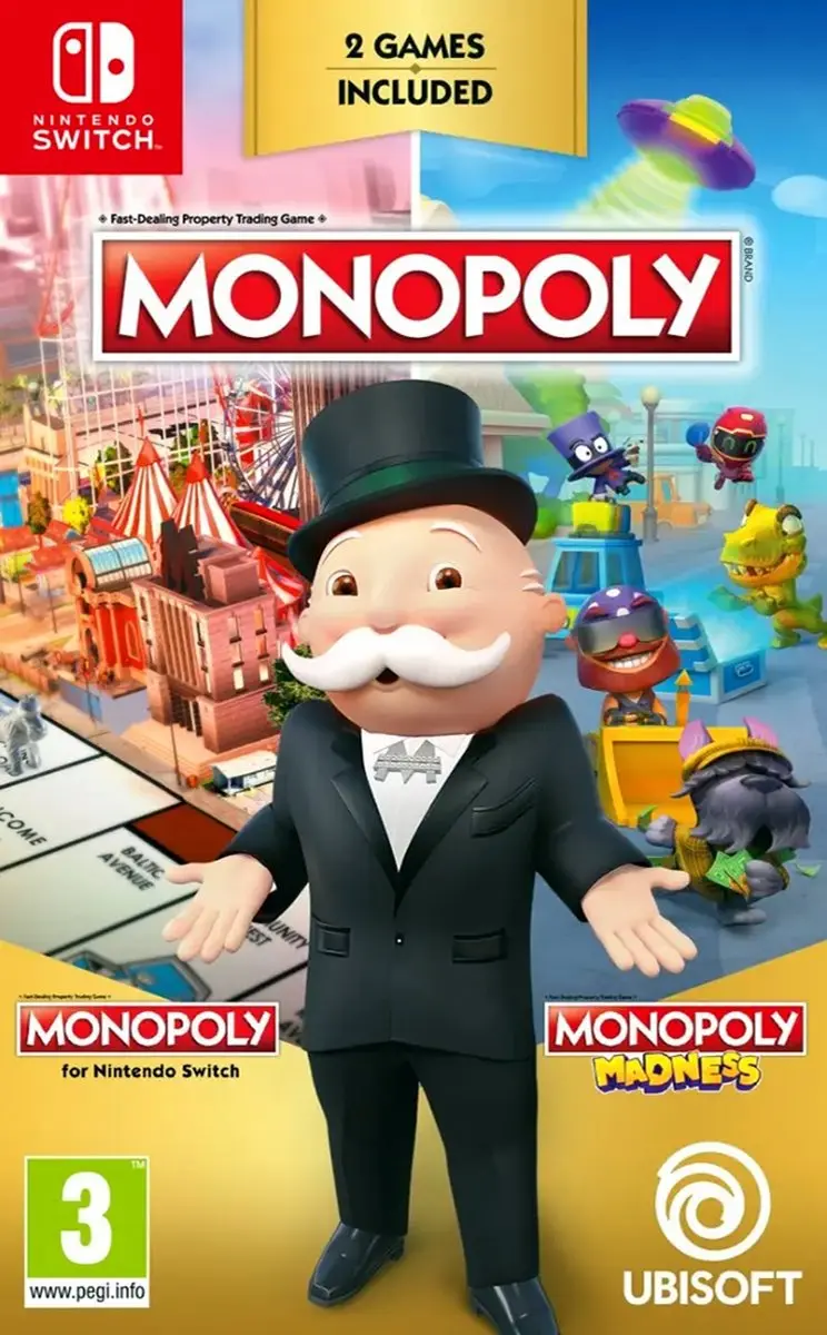 Ubisoft Monopoly + Monopoly Madness Nintendo Switch