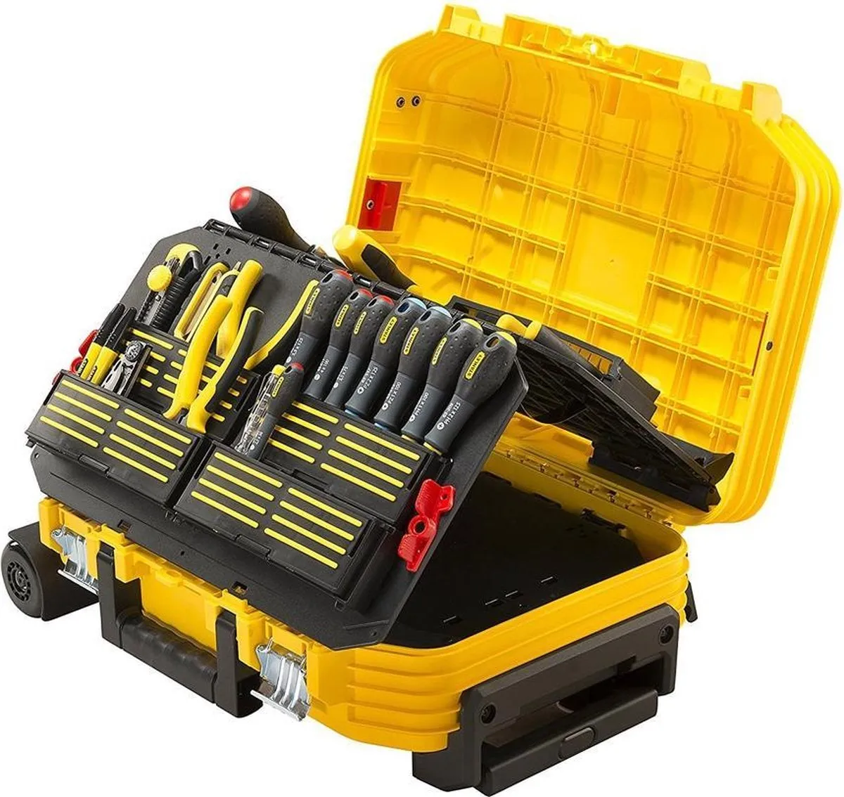 Stanley FMST1-75530 Gereedschapskoffer - 100-delig - Geel/Zwart