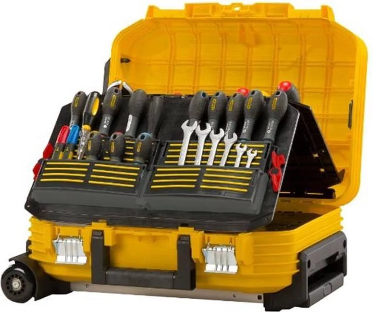 Stanley FMST1-75530 Gereedschapskoffer - 100-delig - Geel/Zwart