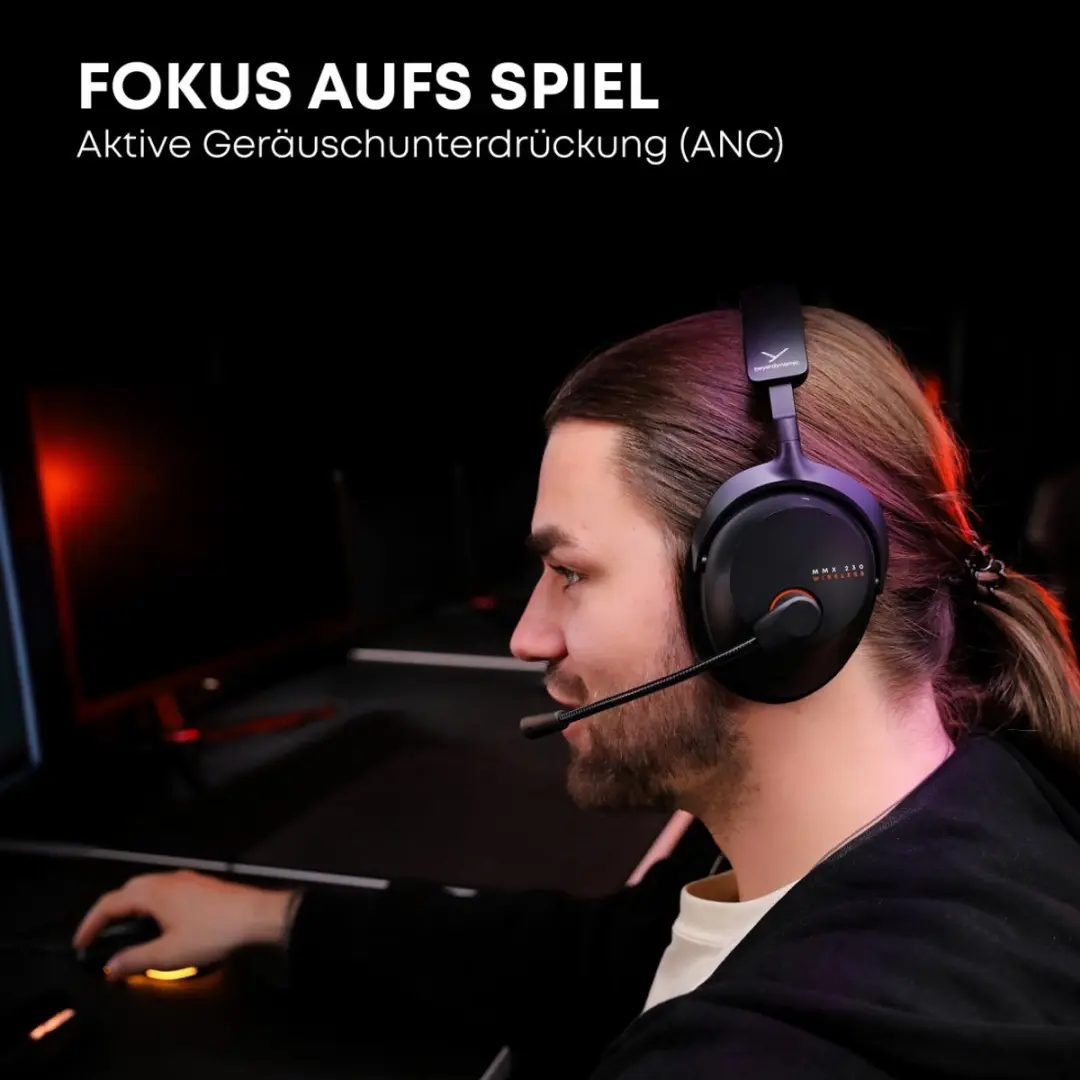 beyerdynamic MMX 230 Draadloze Gaming Headset - Zwart