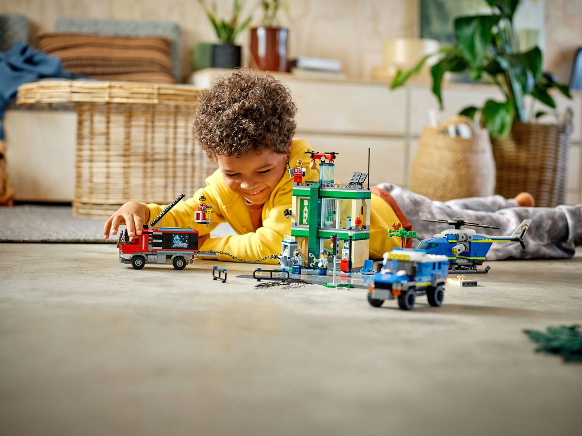 LEGO City Politieachtervolging bij de Bank - 60317