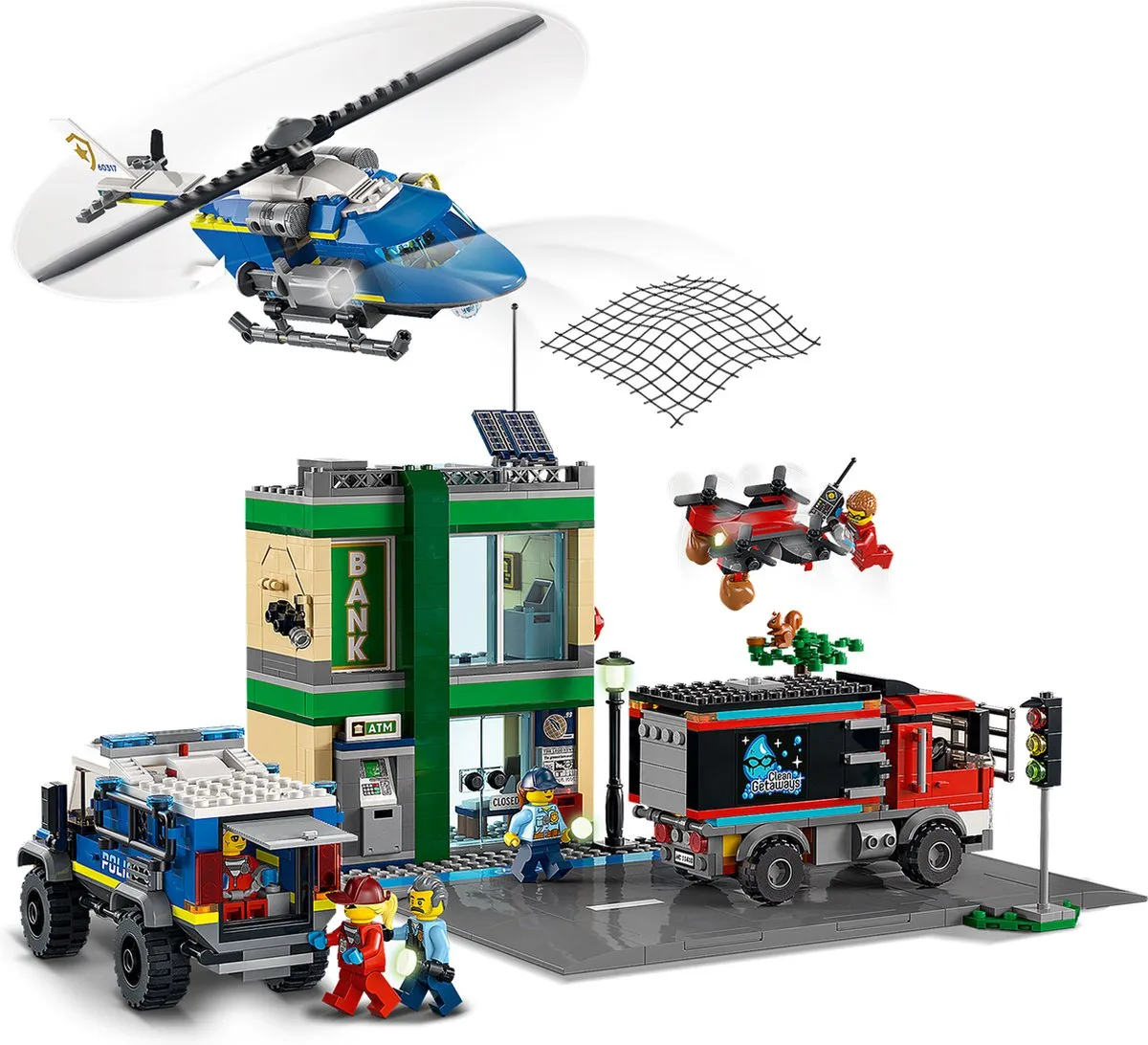 LEGO City Politieachtervolging 60317 - 915 Stukken - afbeelding 5 van 6