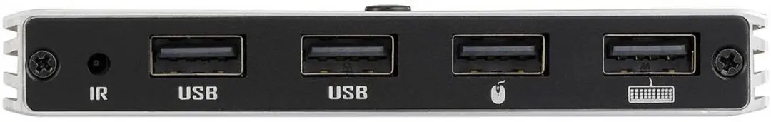 SpeaKa Professional SP-13724436 HDMI 2.0 KVM-switch 2x1 - 4K