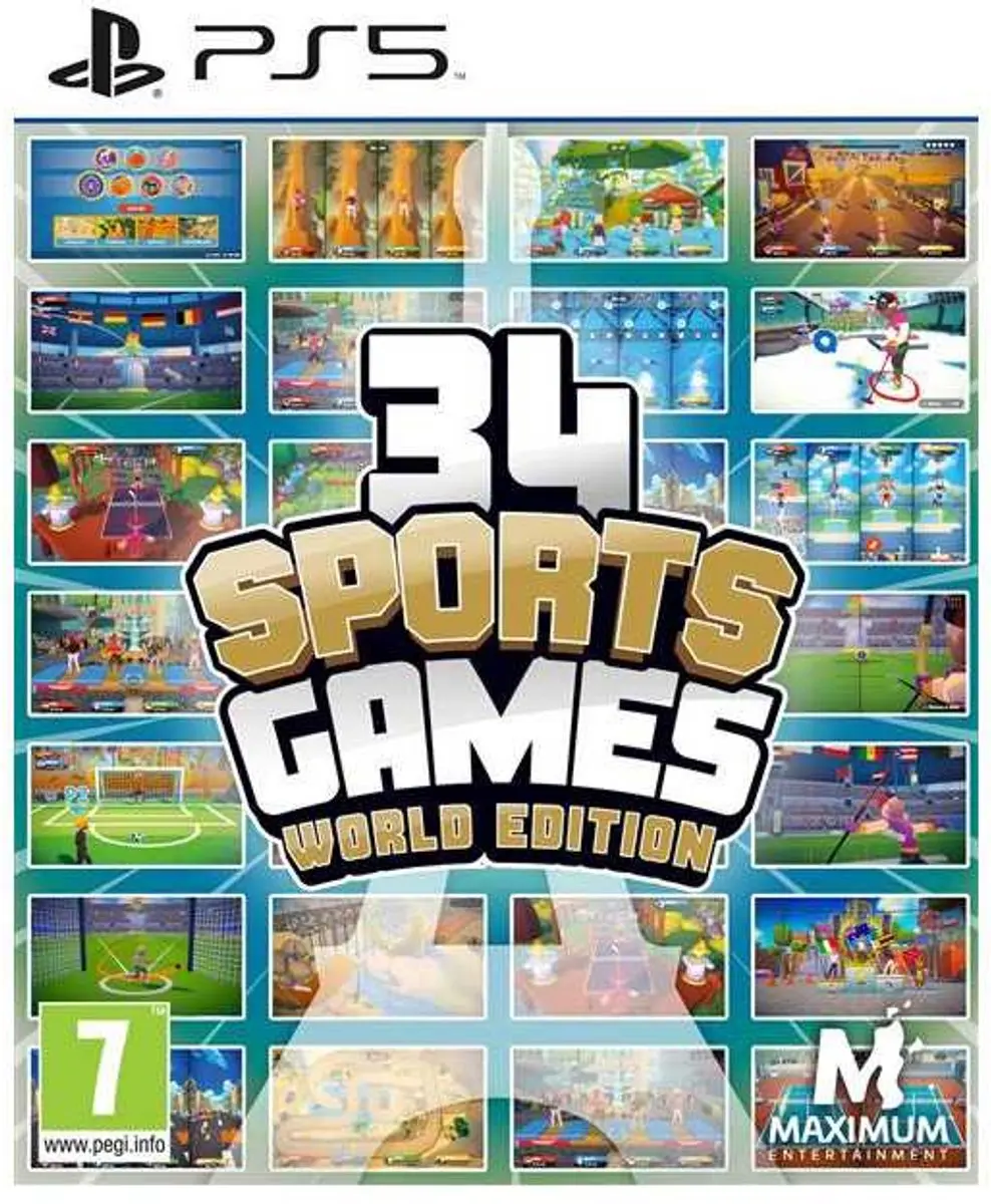 Just For Games 34 Sports Games PS5 - Wereldeditie