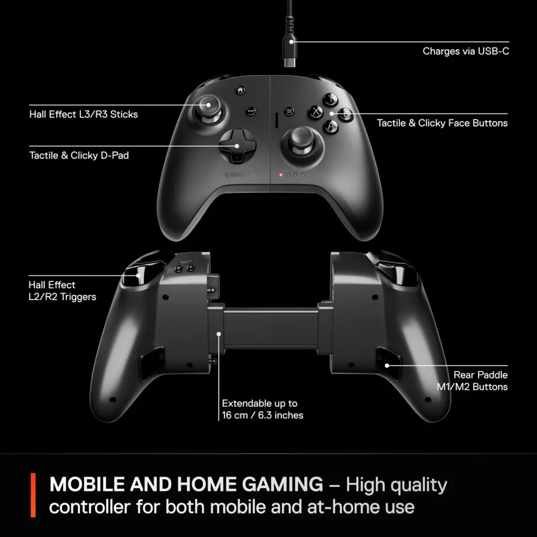 SteelSeries Nimbus Cloud Controller - Zwart