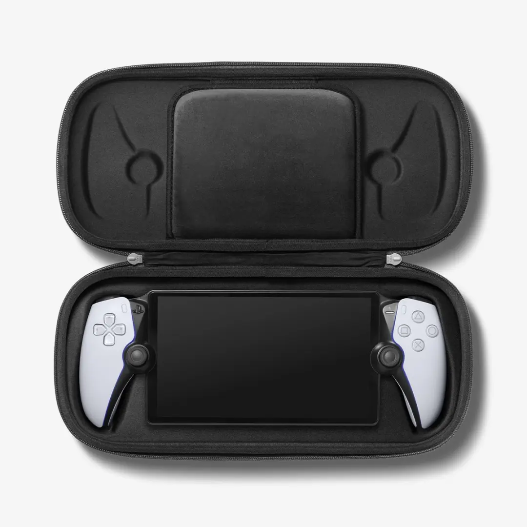 Spigen Klasden Hoesje Sony PlayStation Portal - Charcoal Grey
