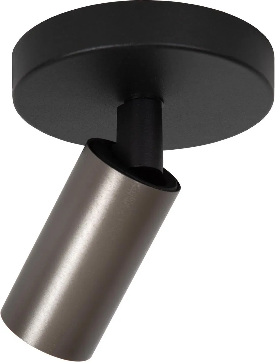 Lucide Ritmo Plafondspot Ø10cm - 1xGU10 - Koffie