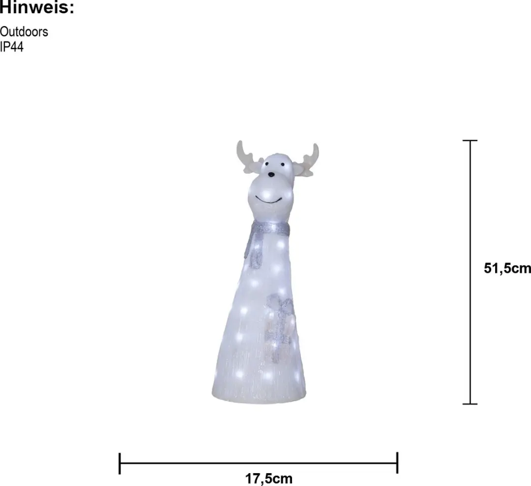 Star Trading Crystalo Lichtdecoratie Figurine - 40 LED 1,5W