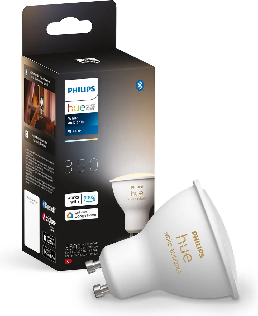 Philips Hue GU10 RGBW Spot 5W