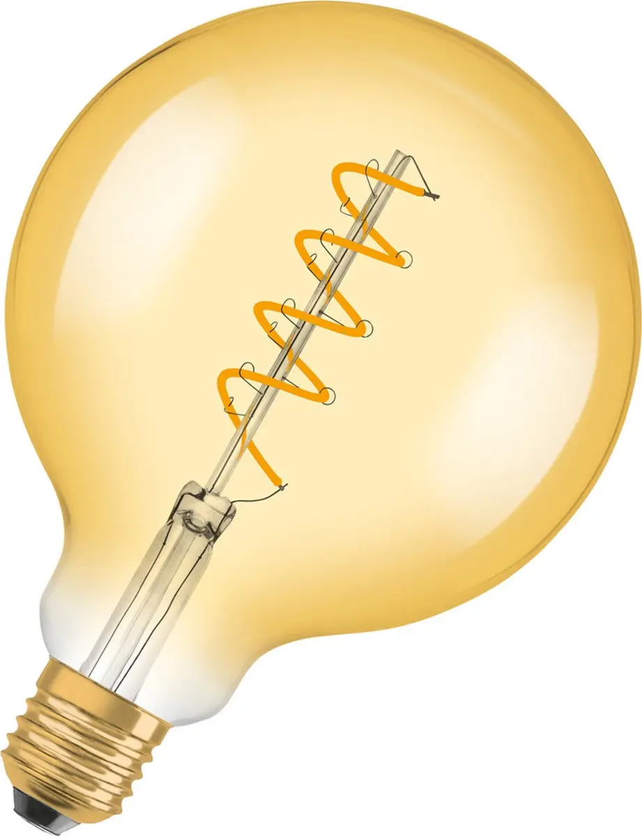 LEDVANCE Globe Filament Lamp Goud E27 4W 300Lm - 2000K - afbeelding 6 van 6