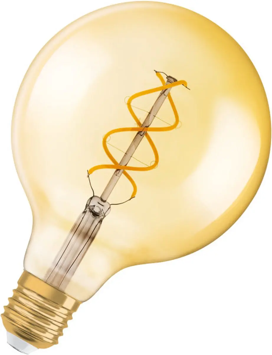 LEDVANCE Globe Filament Lamp Goud E27 4W 300Lm - 2000K