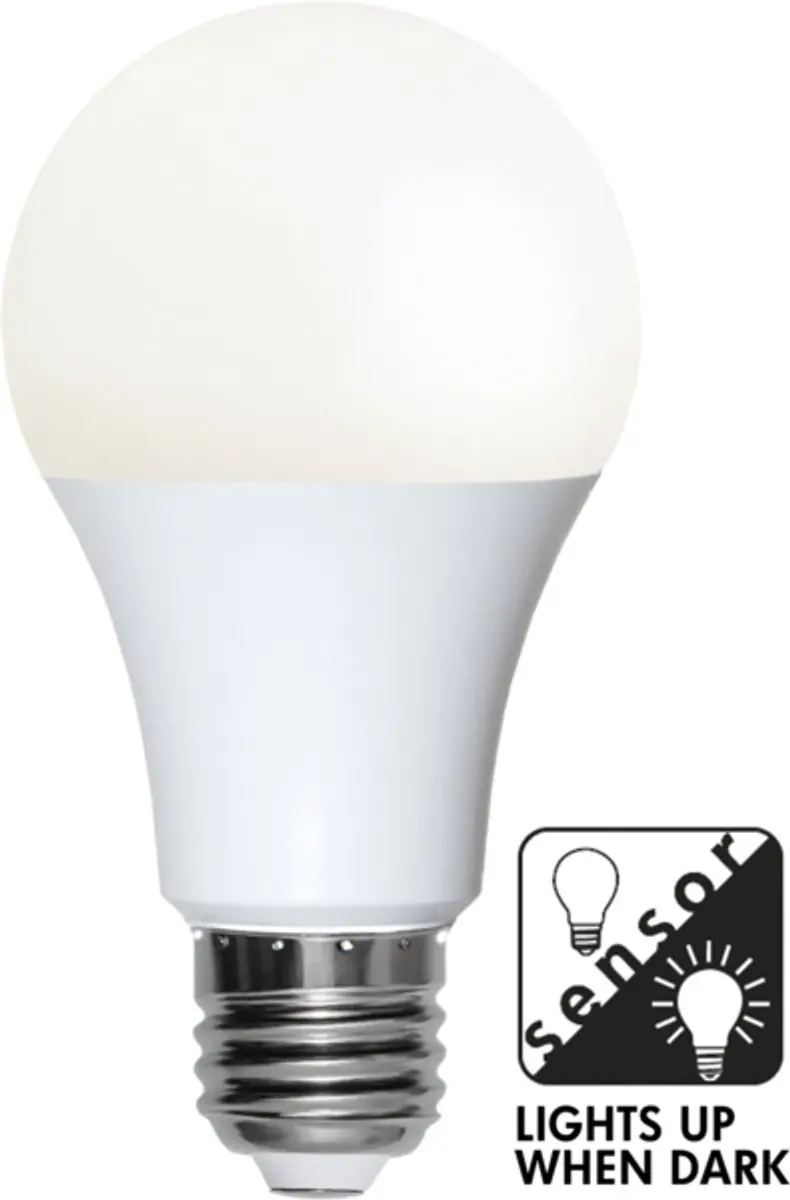 Star Trading Schemersensor E27 4.8W Extra Warm Wit - Mat Opaal - afbeelding 6 van 6