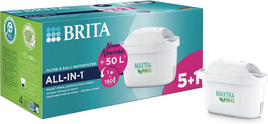 BRITA MAXTRA PRO Pure Performance Waterfilterpatronen - 6 Stuks - afbeelding 7 van 12