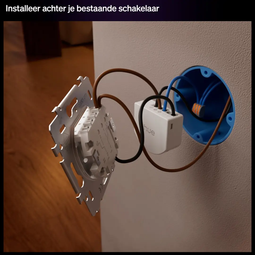 Philips Hue Bedrade Dimmer Wandschakelaar - Wit - afbeelding 6 van 6