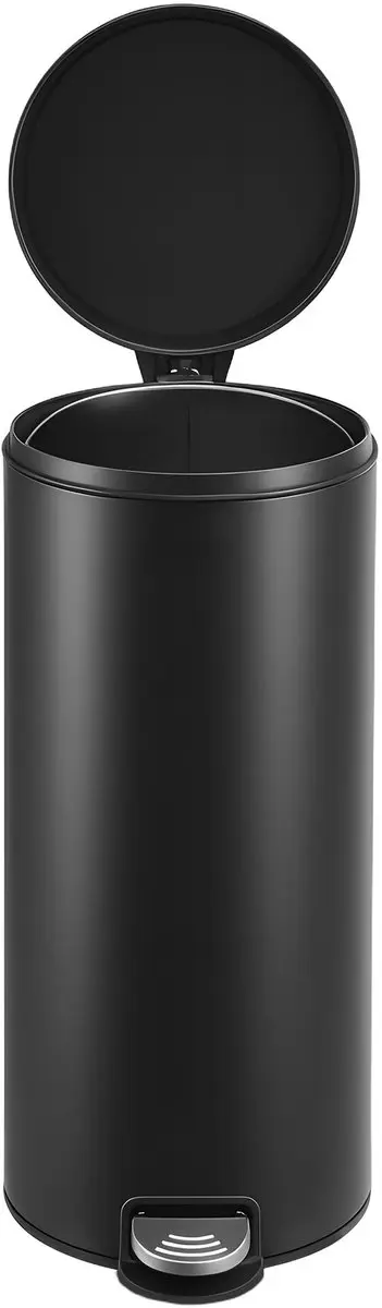 Songmics LTB031BZ02 Keuken Prullenbak Rond 69L