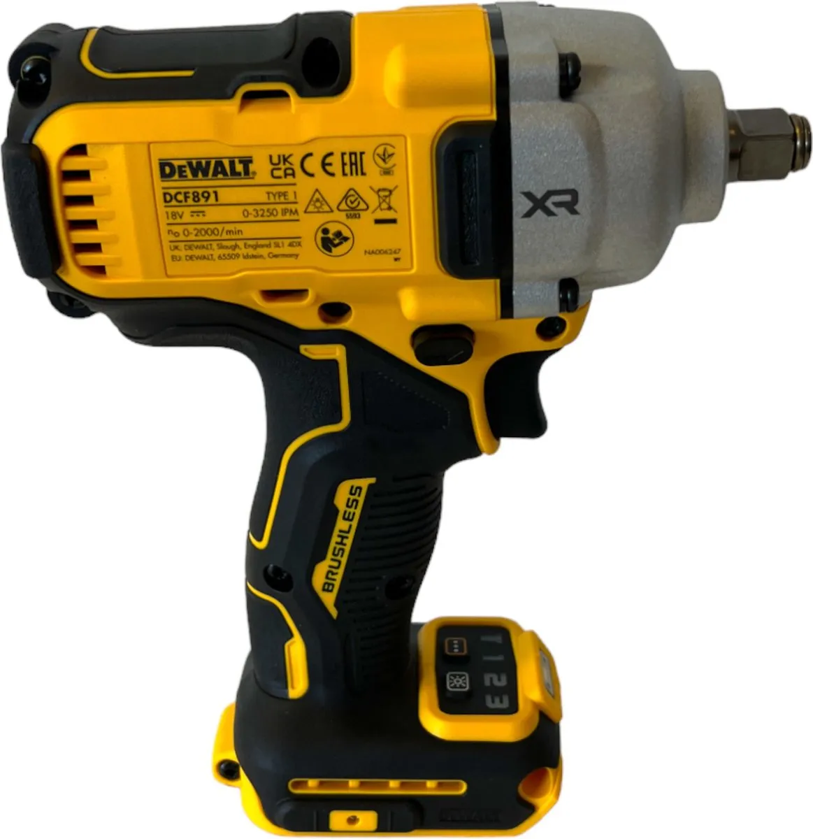 DeWalt DCF891N Accu Slagmoersleutel 812Nm 18V - afbeelding 6 van 6