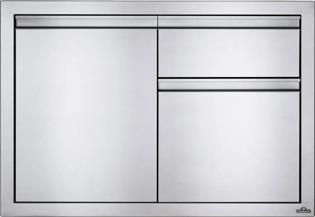 Napoleon Grills Inbouwdeur & Afvalkast 100x71cm