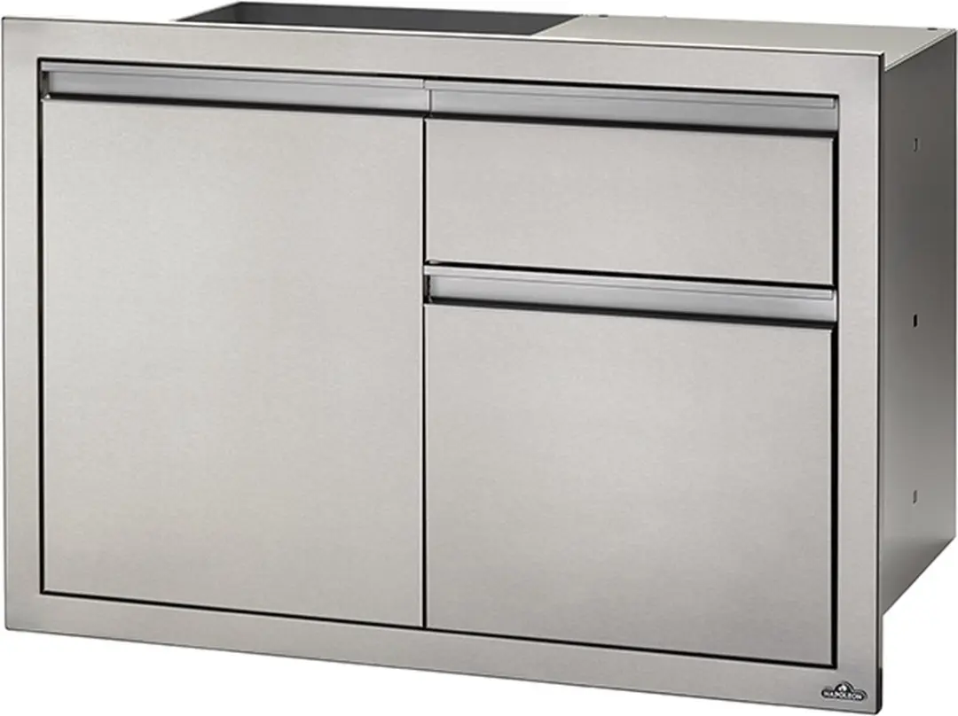 Napoleon Grills Inbouwdeur & Afvalkast 100x71cm