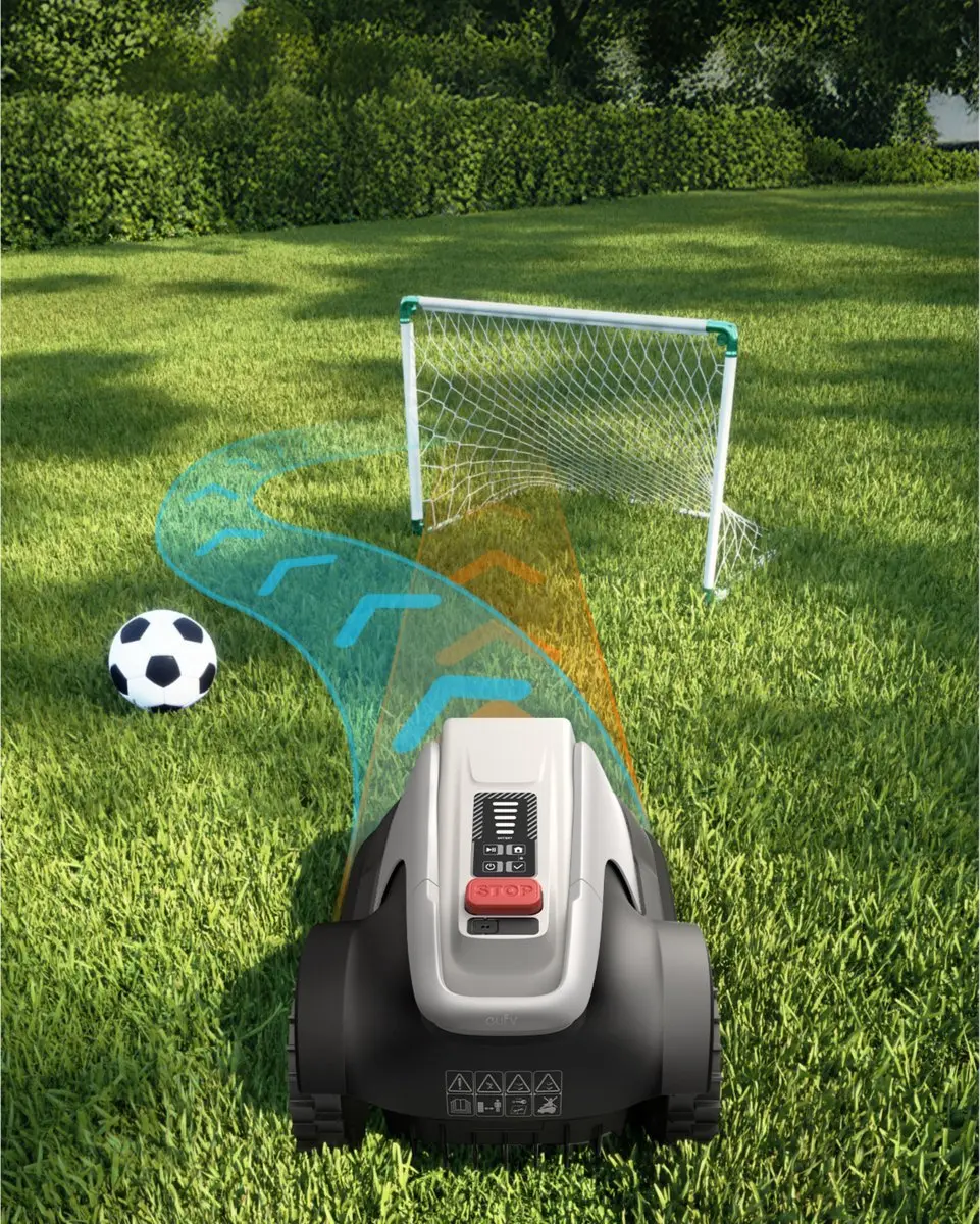 Eufy Robotgrasmaaier E15 Ride-On Edge - 800 m² - App-besturing