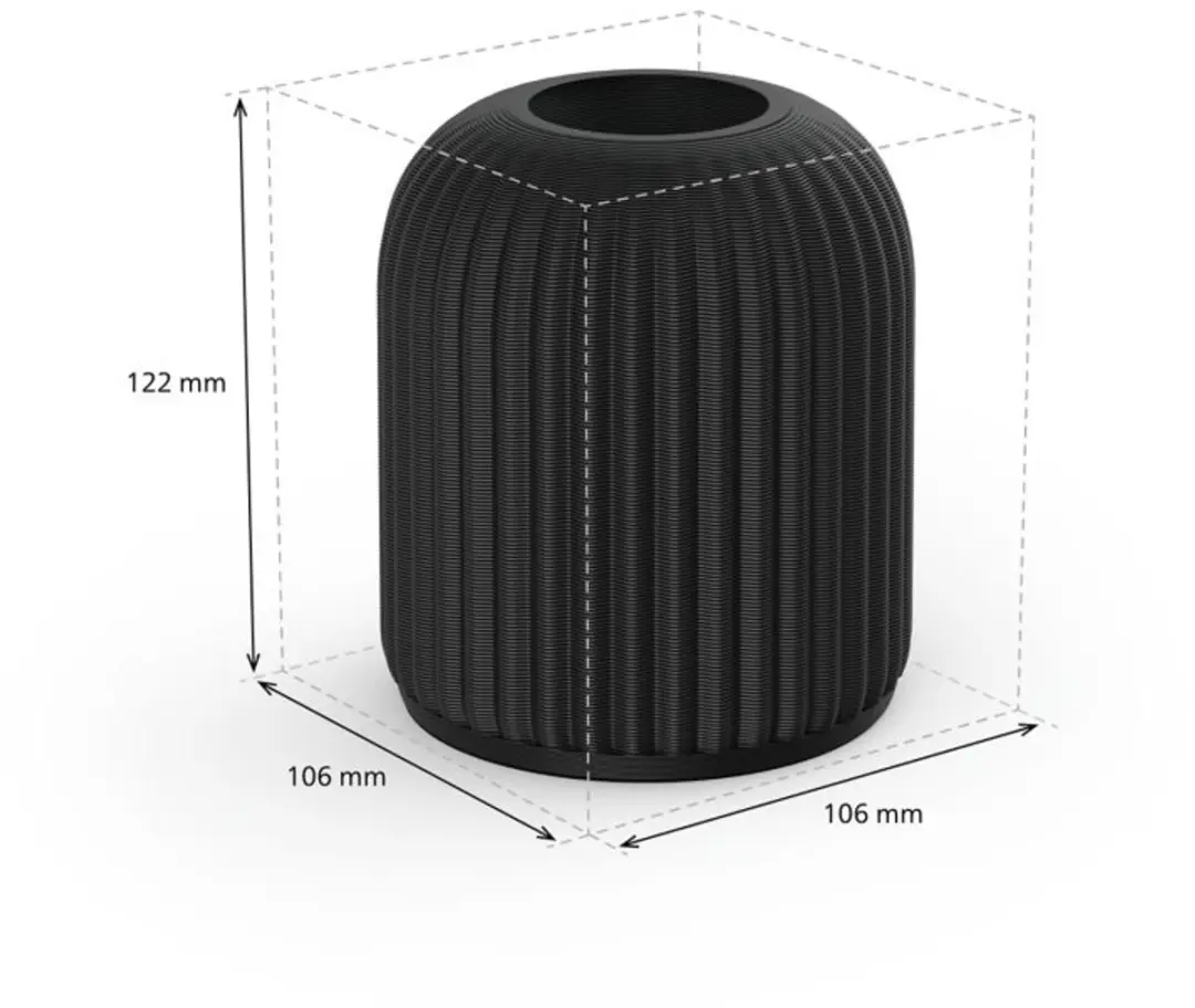 Philips Dome Tafellamp - 15.4W - Zwart - afbeelding 3 van 3