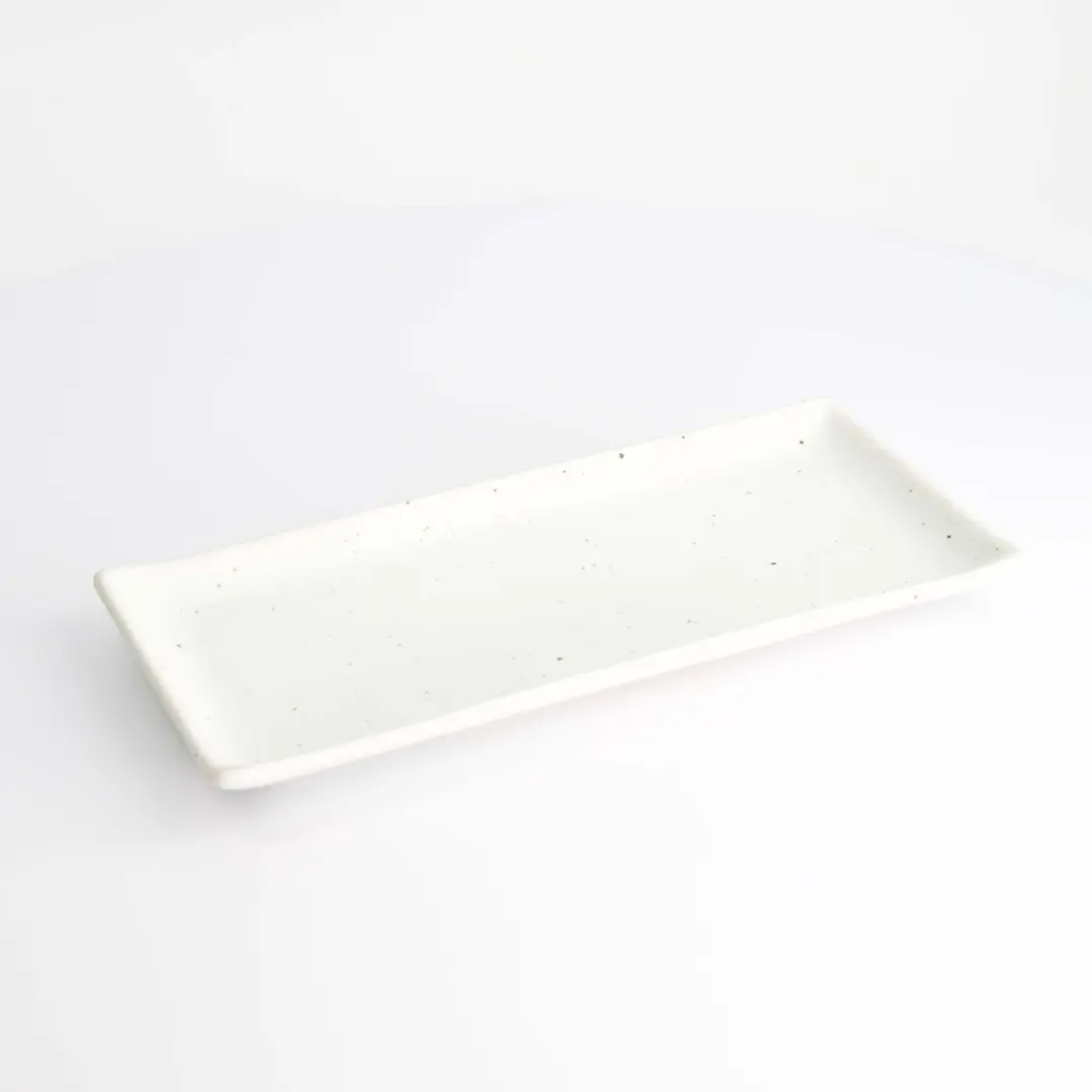 Tokyo Design Studio Kohiki Rechthoekig Bord - Wit - 28,5x12,5cm