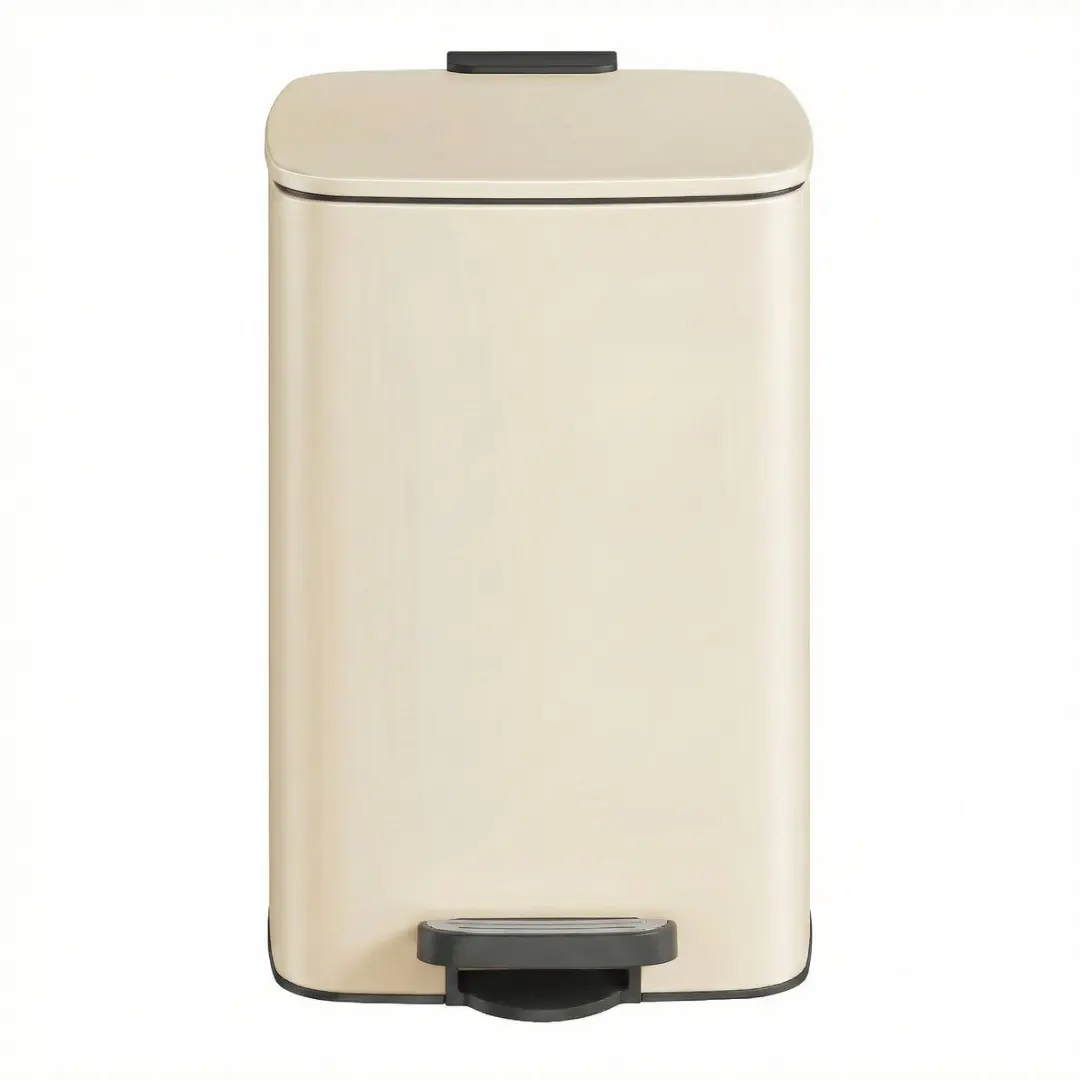Songmics LTB592A02 Prullenbak 20L - Beige