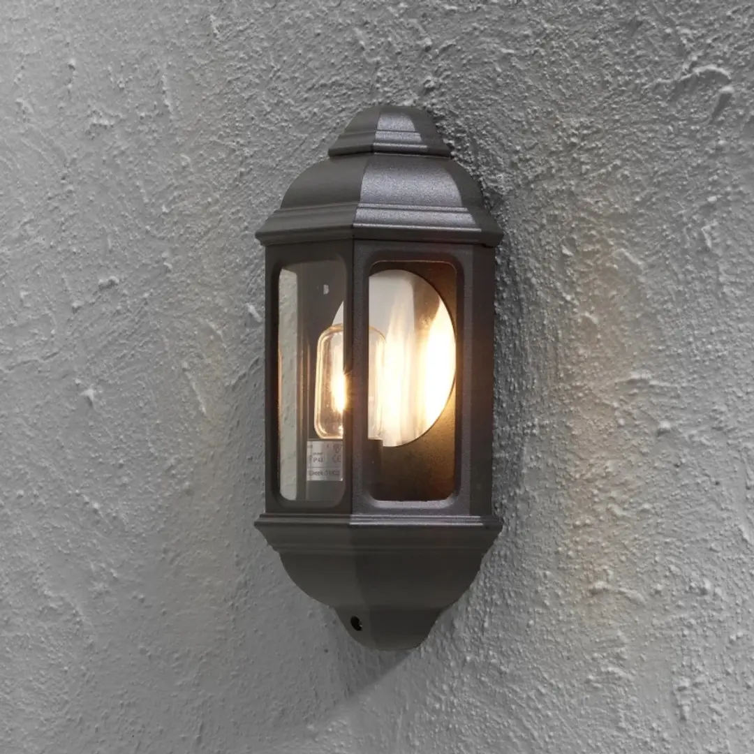 Konstsmide Cagliari Wandlamp 36cm - Matzwart
