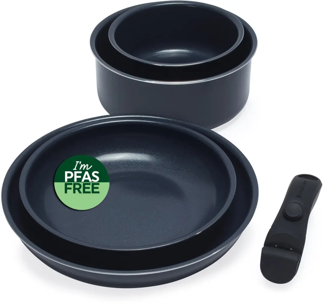 Russell Hobbs Smart Clip Pot en Pan-set 4-delig