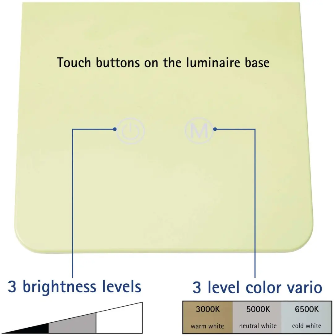 MAULpearly Bureaulamp LED - Groen - 5W - Dimbaar