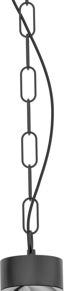 Eglo Brickfield Hanglamp E27 - 2 Lichtpunten - 77cm - Zwart