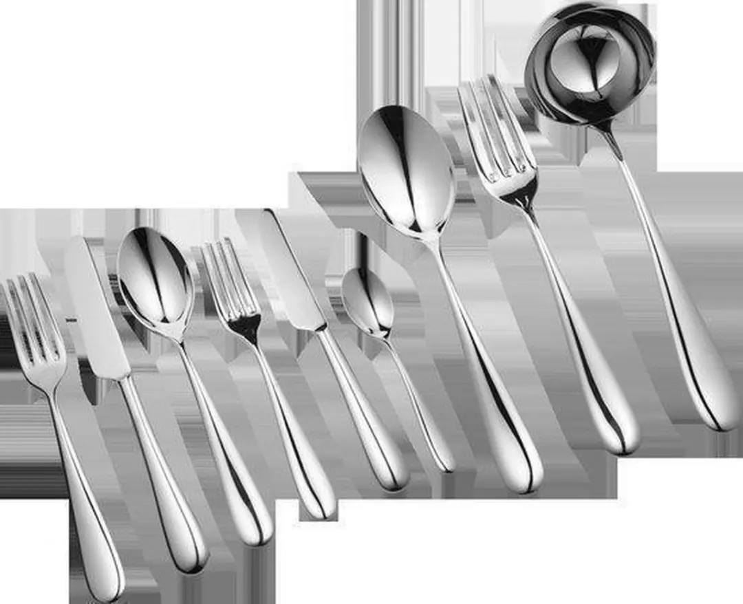Alessi Nuovo Milano Bestekset 75-delig - Zilver