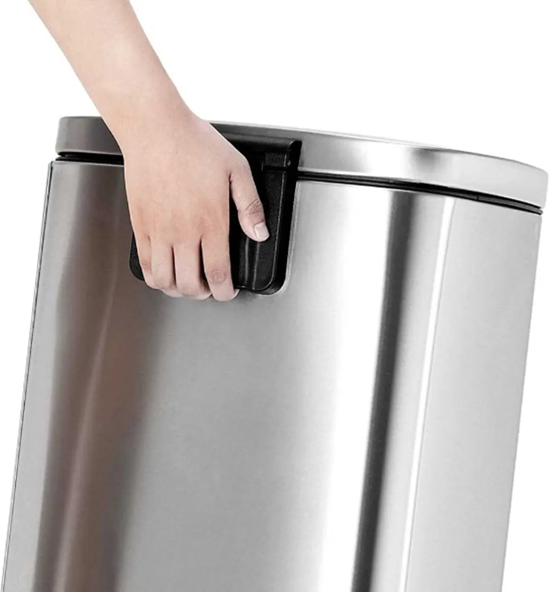 Songmics Keukenafvalemmer 30L - Pedaal - Grijs