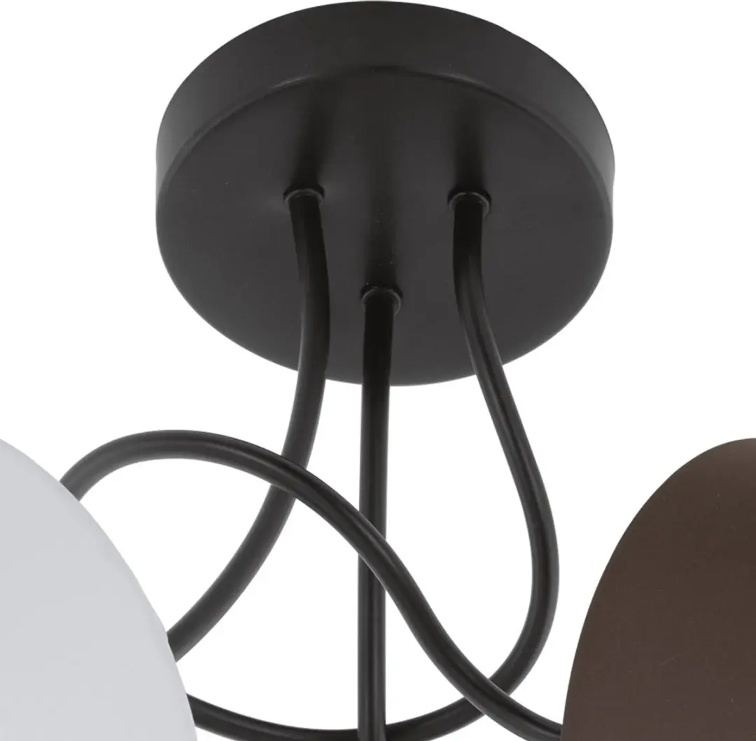 Eglo Almeida Plafondlamp 3 Lichts - Zwart