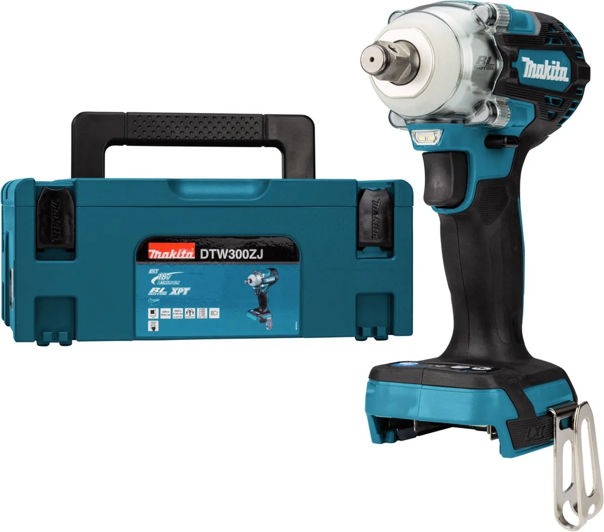 Makita DTW300ZJ Slagmoersleutel 18V - 330Nm