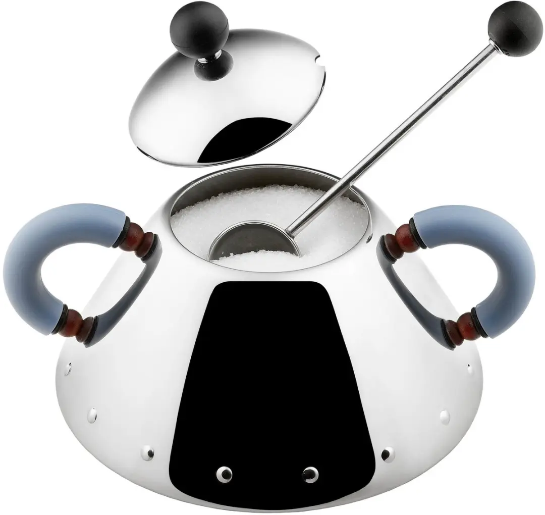 Alessi 9079 Suikerpot - Blauw