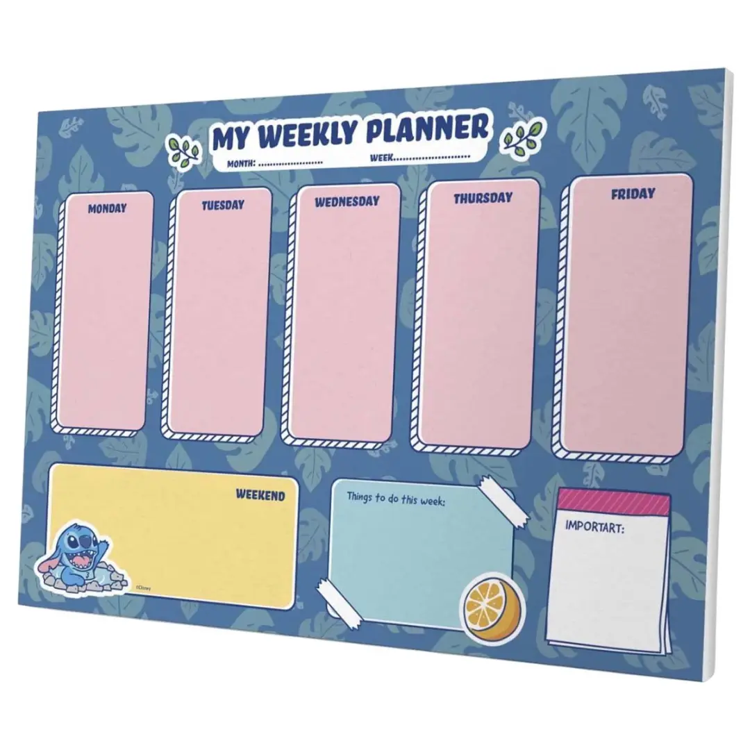 Disney Stitch Weekplanner