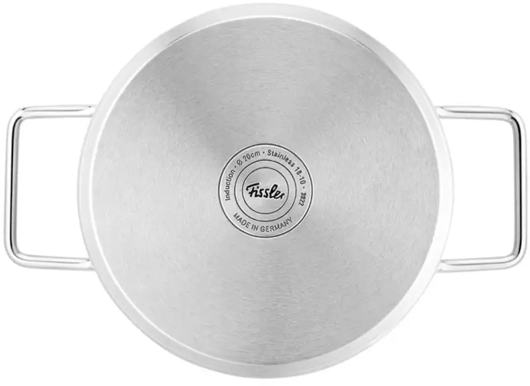 Fissler Pure Collection Kookpan 20cm - RVS - Glasdeksel