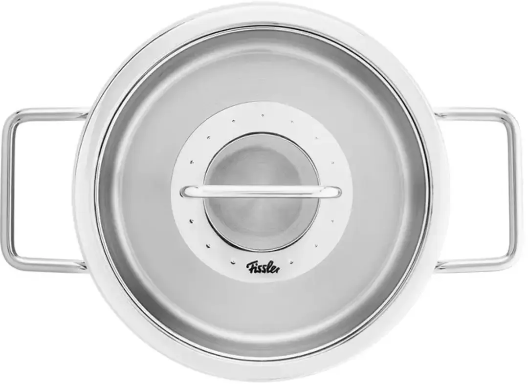 Fissler Pure Collection Kookpan 20cm - RVS - Glasdeksel