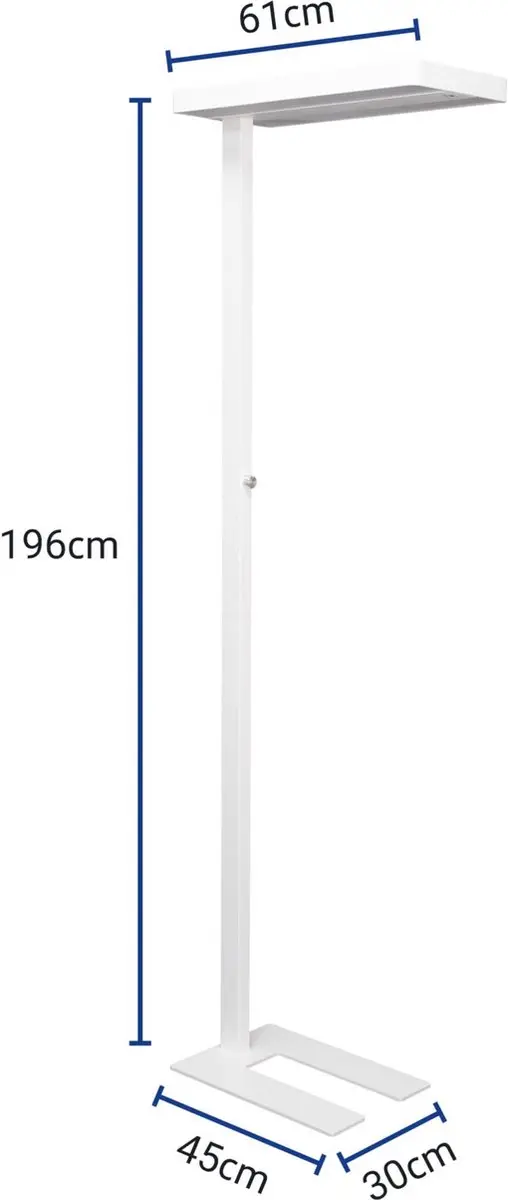 MAULjuvis LED Vloerlamp 3x34W - 4000K - Wit