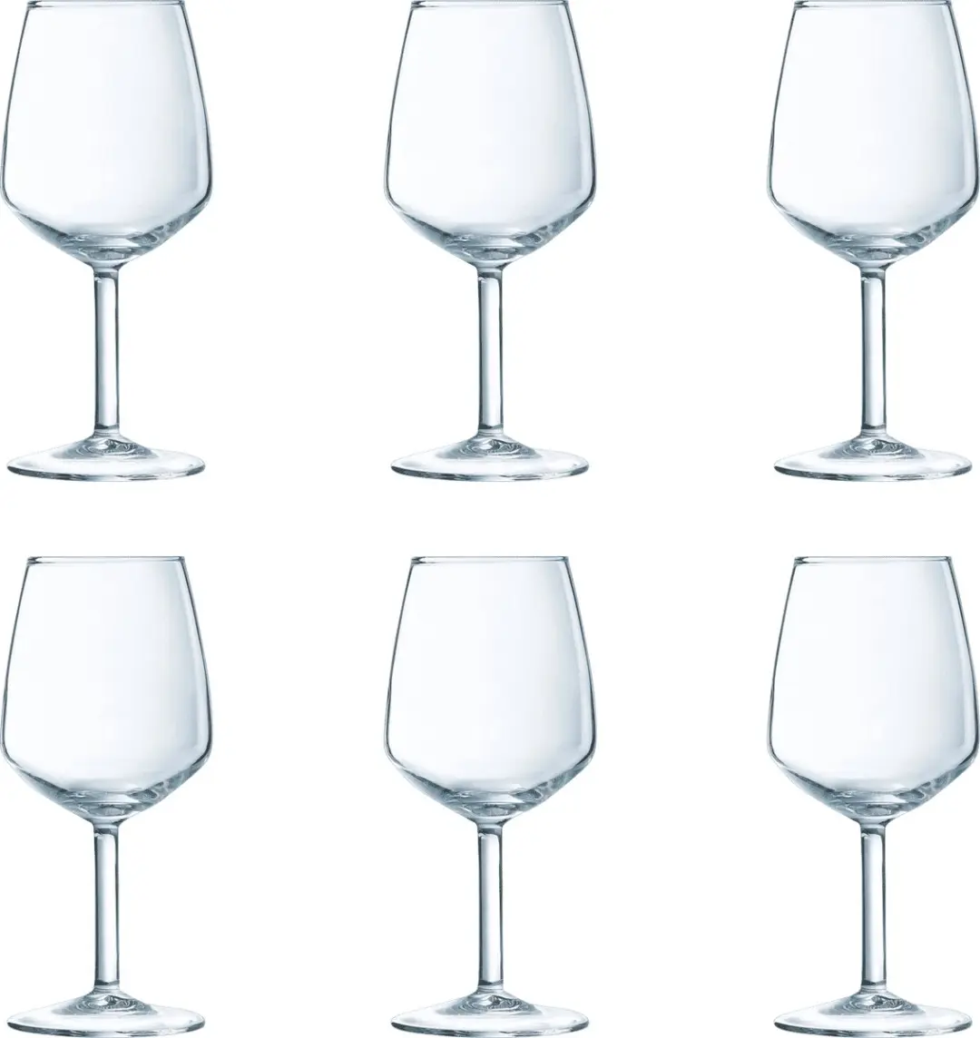 Arcoroc Silhouette Wijnglas 19cl - 6 Stuks