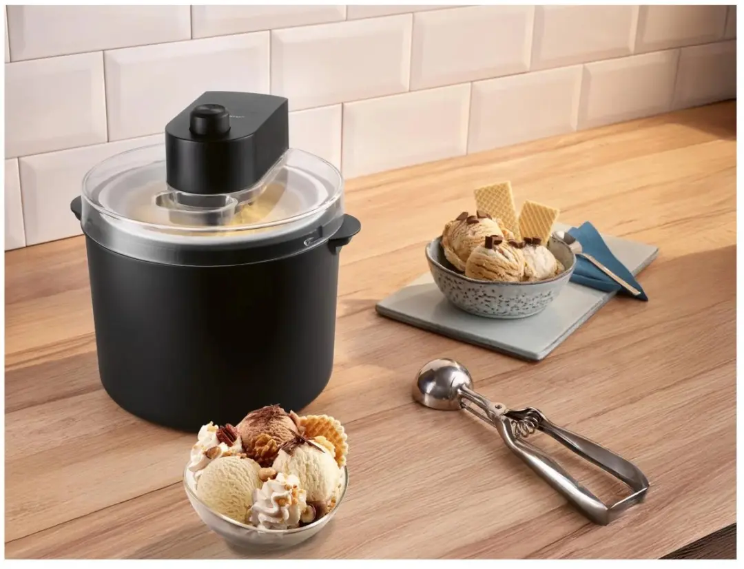 SILVERCREST IJsmachine 1,65L - 12W - Zwart