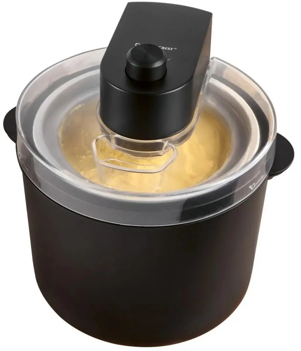 SILVERCREST IJsmachine 1,65L - 12W - Zwart