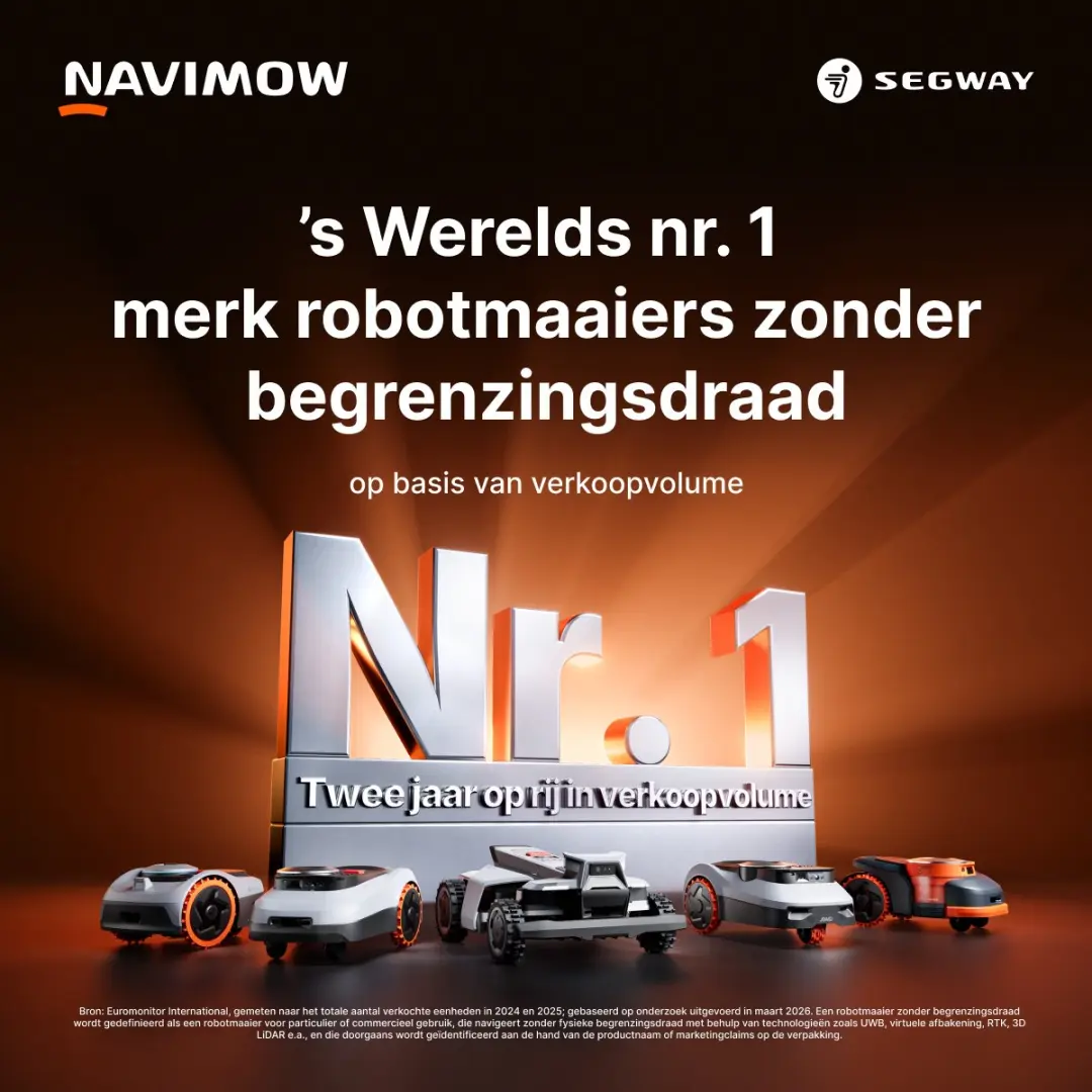 Navimow i208 Robotmaaier 800m² - 45% Helling - Lidar+Vision - afbeelding 6 van 6