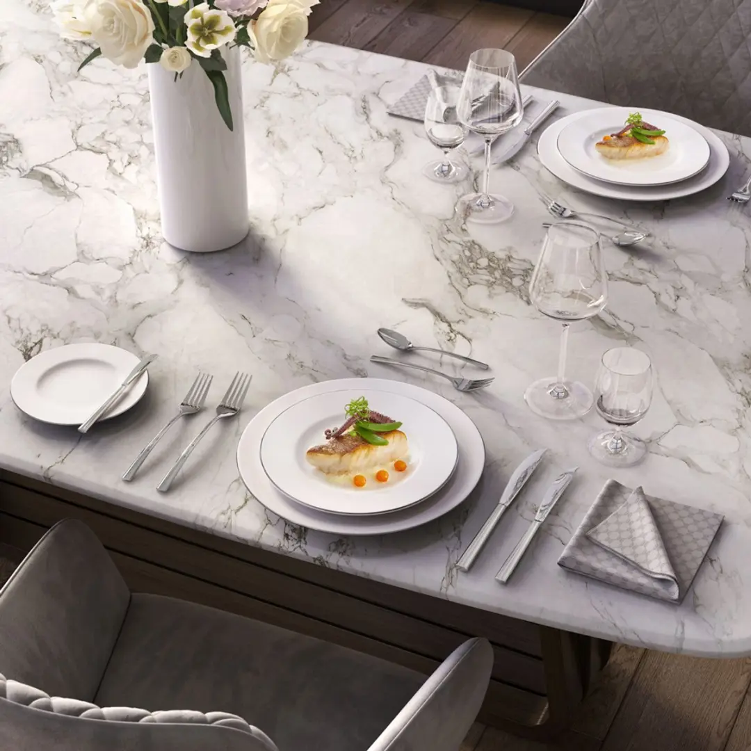 Villeroy & Boch Anmut Platinum Tellerset - 18-delig - 6 personen
