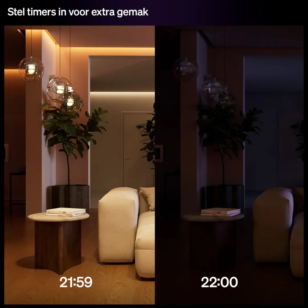 Philips Hue Bedrade Wandschakelaar Wit - 1 Module