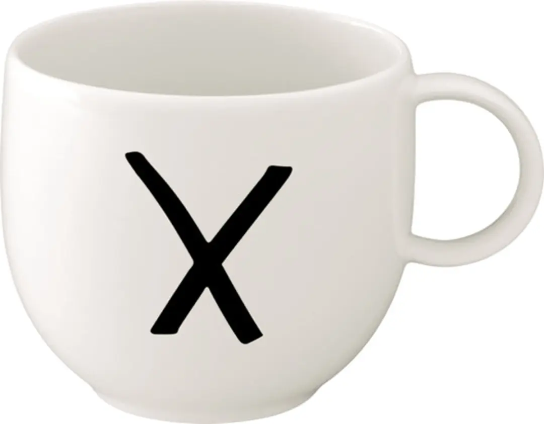 Villeroy & Boch Kaffeebecher Letters 330ml