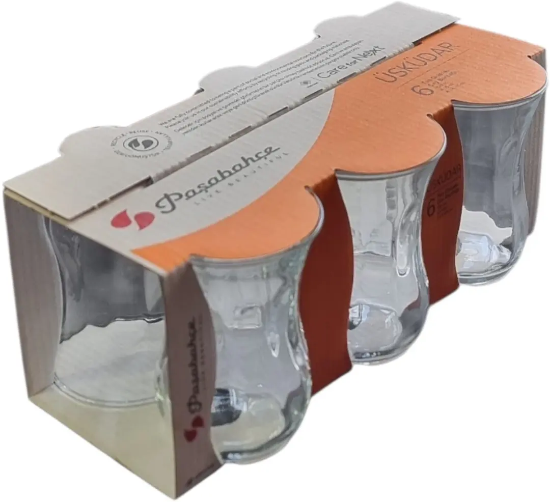 Pasabahce Üsküdar Optische Theeglazen 120ml